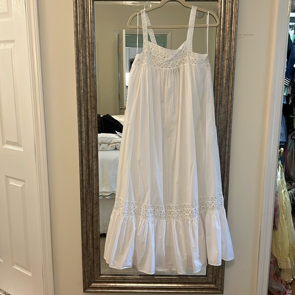 J. Crew Athena White Maxi Dress - Picture 2 of 6